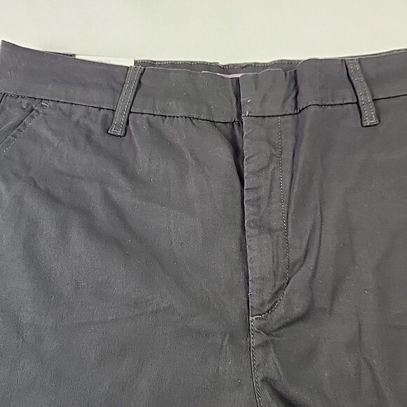 New - Gloria Vanderbilt Women's Chino Shorts Stretch Twill 5" Inseam Size 14 - Picture 3 of 11